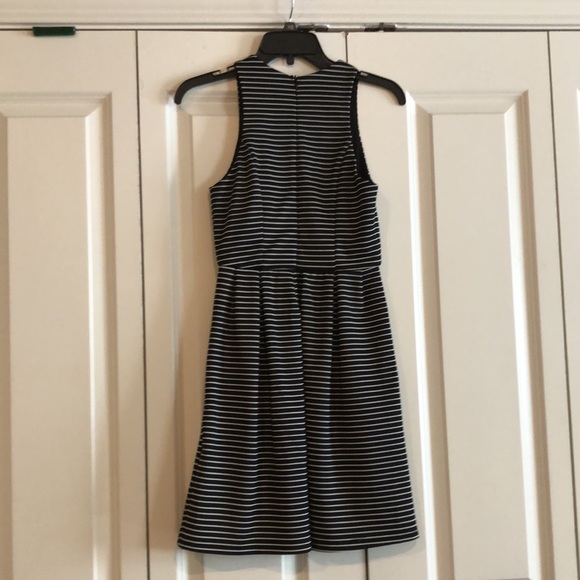 Black/White striped dress - size XS - Picture 2 of 4